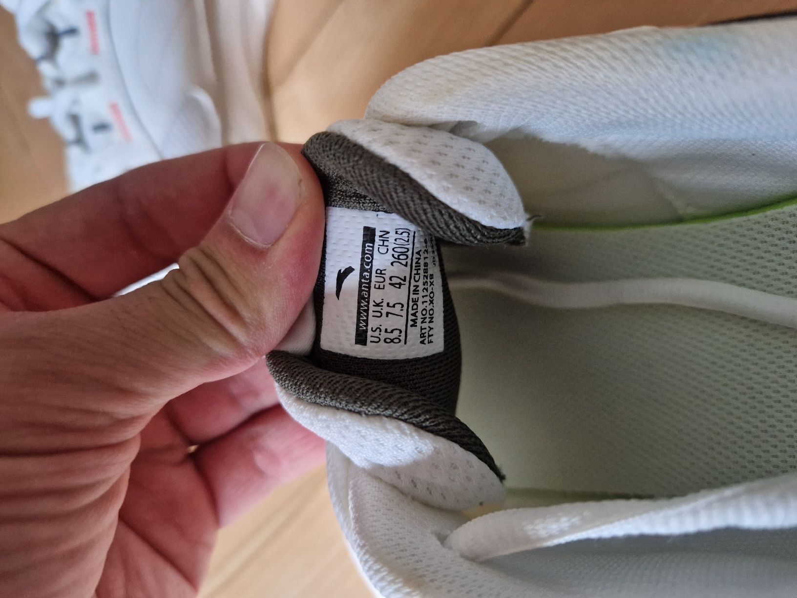 Scarpe da uomo: ANTA Sneaker weiss Gr. 42 – Usato da Zürich venduto da Lor_kcq8 4