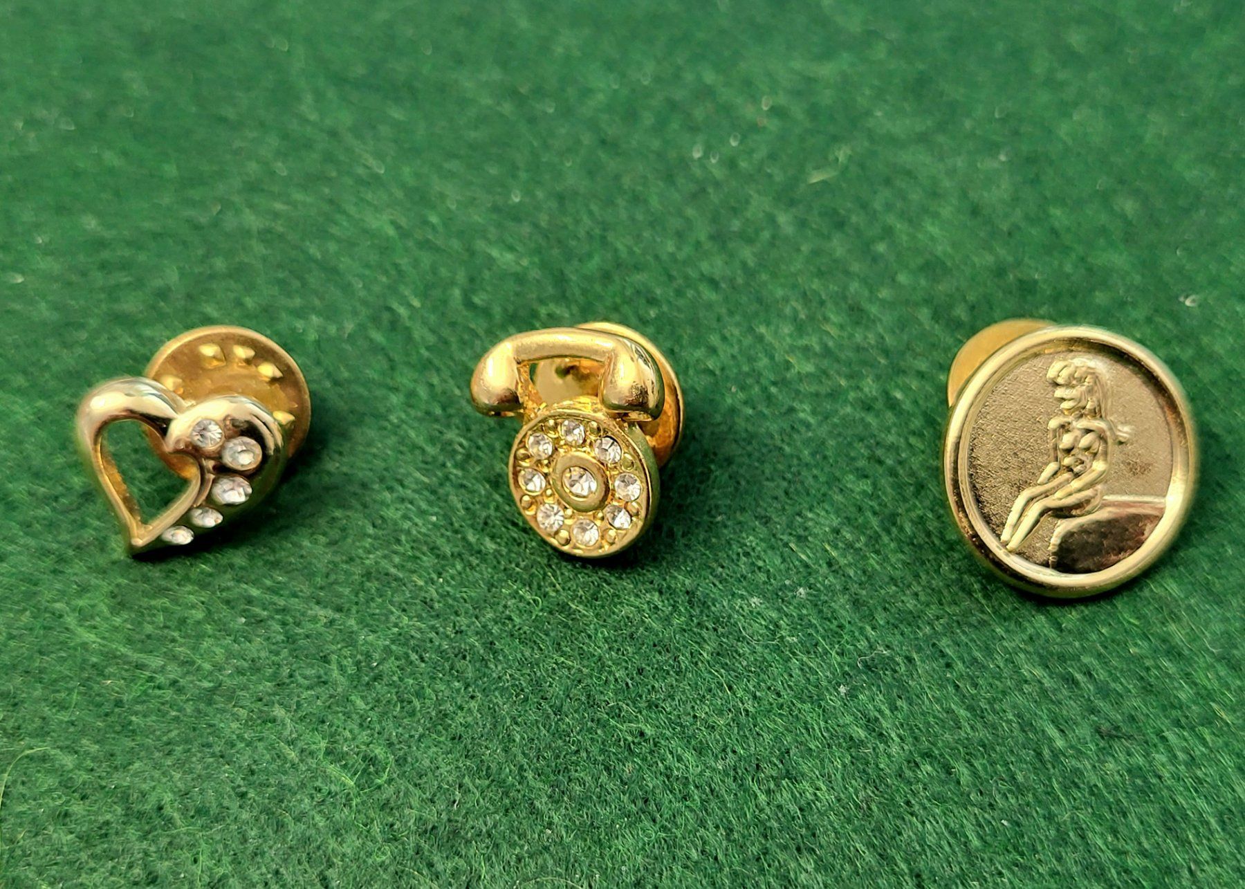 Spille & Fermagli: 3 Schmuck-Pins – Nuovo (secondo la descrizione) da Hüttlingen venduto da darkir