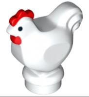 Lego®️minifigure petite poule blanche
