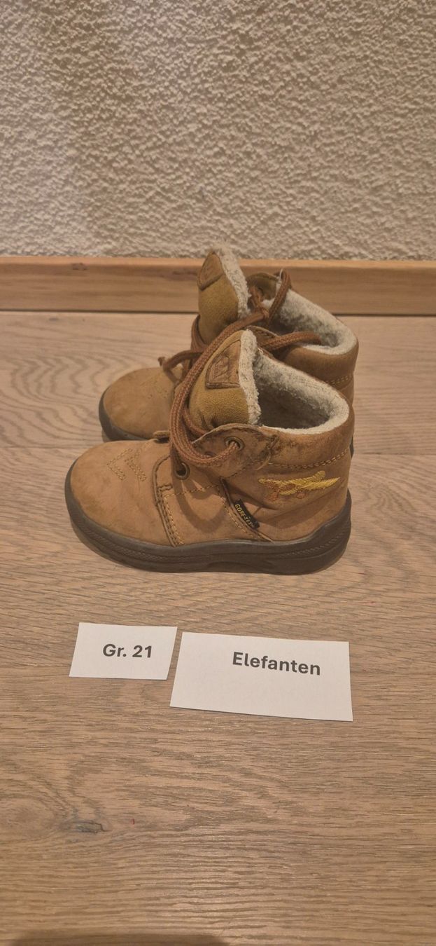 Elefanten Scarpe per ragazzi: Winterschuhe Elefanten Gr. 21 – Usato da Steinhausen venduto da Housebabe