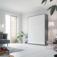 Lit escamotable 180 x 200 cm. Différentes teintes