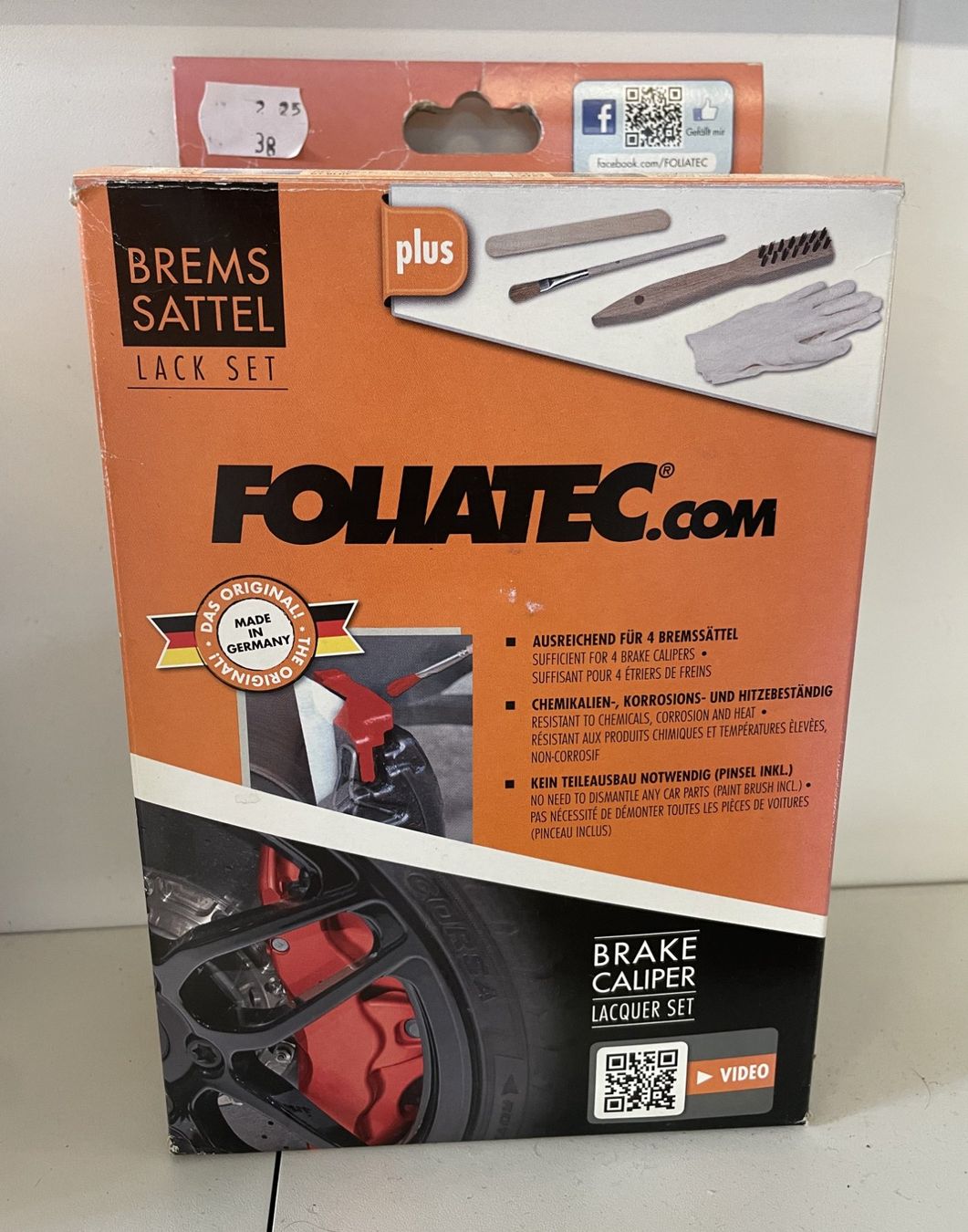 Farben: Peinture pour étrier de freins FOLIATEC – Neu und originalverpackt aus Erde von EmilieDess