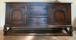 Buffet de salle à manger, en bois massif, néo-renaissance