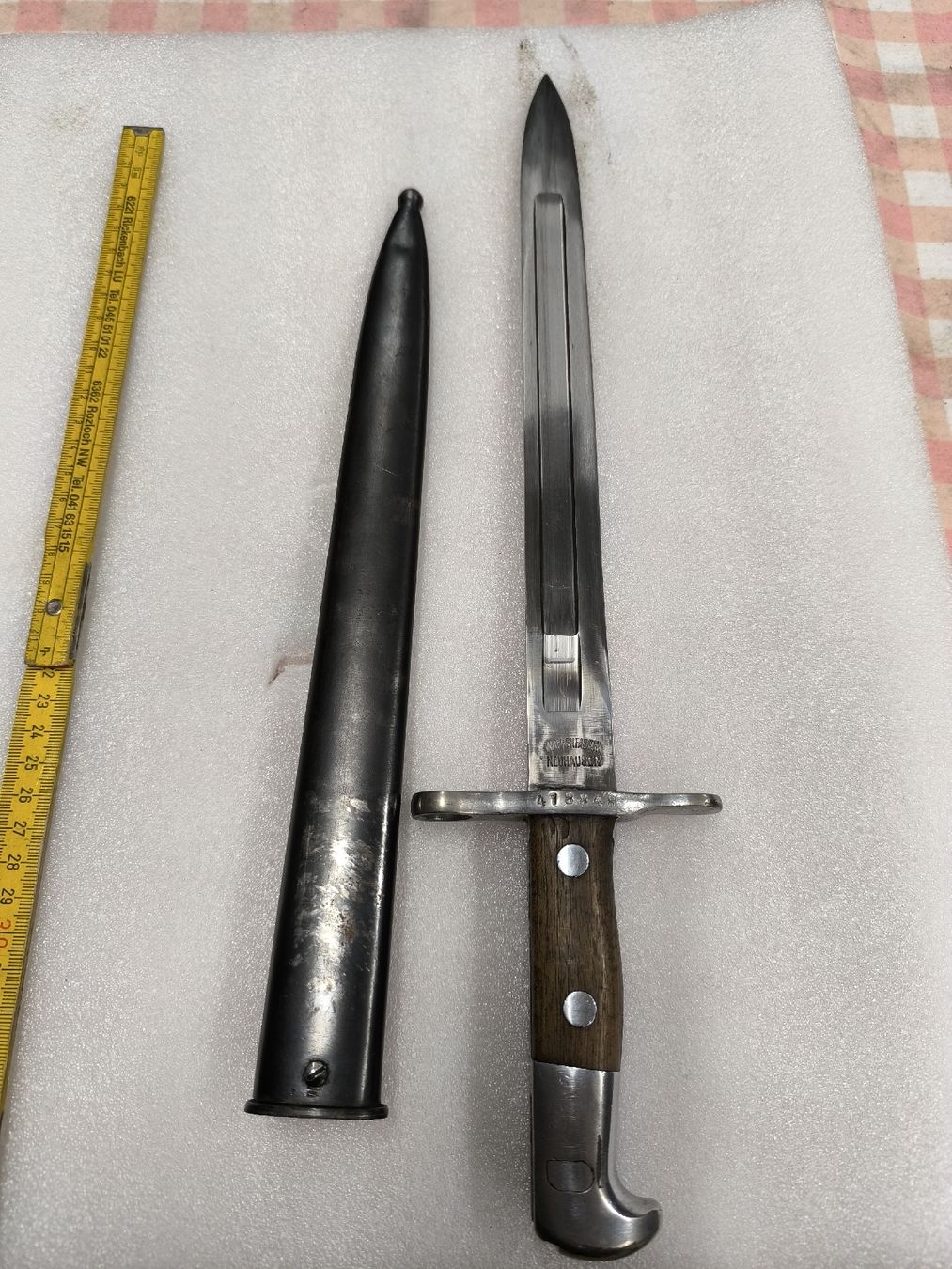 Schweizer Armee Stichwaffen: Bajonett Armee Schweiz CH – Gebraucht aus Cama von anto_a