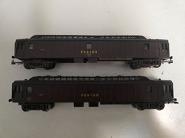 Jouef 2 wagons POSTES dès 1.-fr
