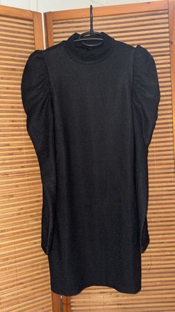 Festliches Bodycon Kleid, schw.glänzend