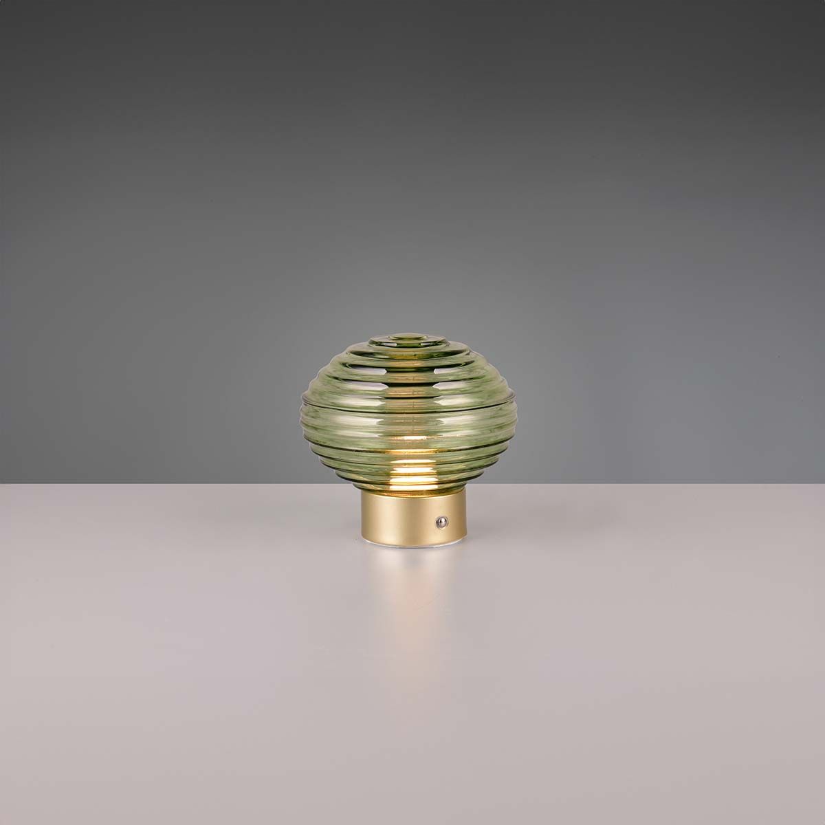 Lampade: Tischleuchte, Grün, Messing, 14 cm Höhe – Nuovo (secondo la descrizione) da Kreuzlingen venduto da Smart-Light 2
