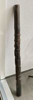 Didjeridoo en bois sculpté de lézards décoratif état neuf 