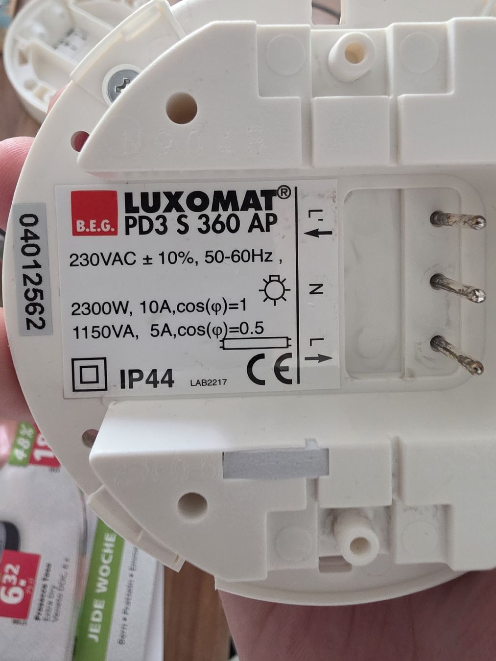 Elektronikbauteile: AP Bewegungsmelder – Gebraucht aus Stäfa von Hummeli2000 2