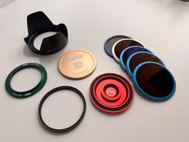 MAVEN Magnetfilter Set 72mm – CPL, ND3/6/10, Hood, Case + 62