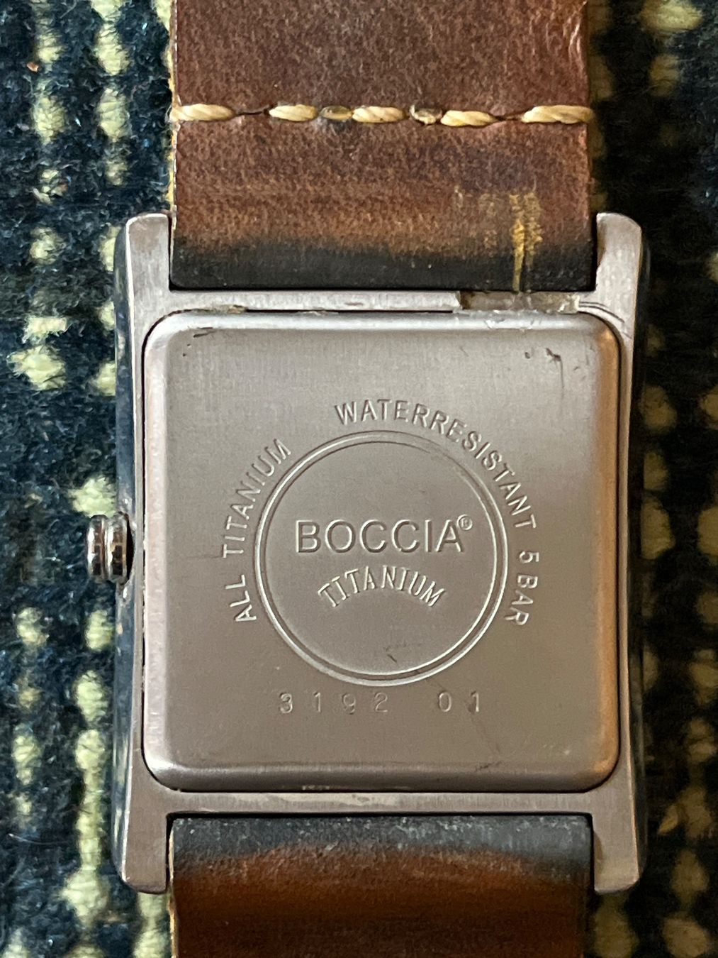 Orologi: Boccia Titanium mit handgefertigtem Lederband – Usato da Hätzingen venduto da pflanzan222 4