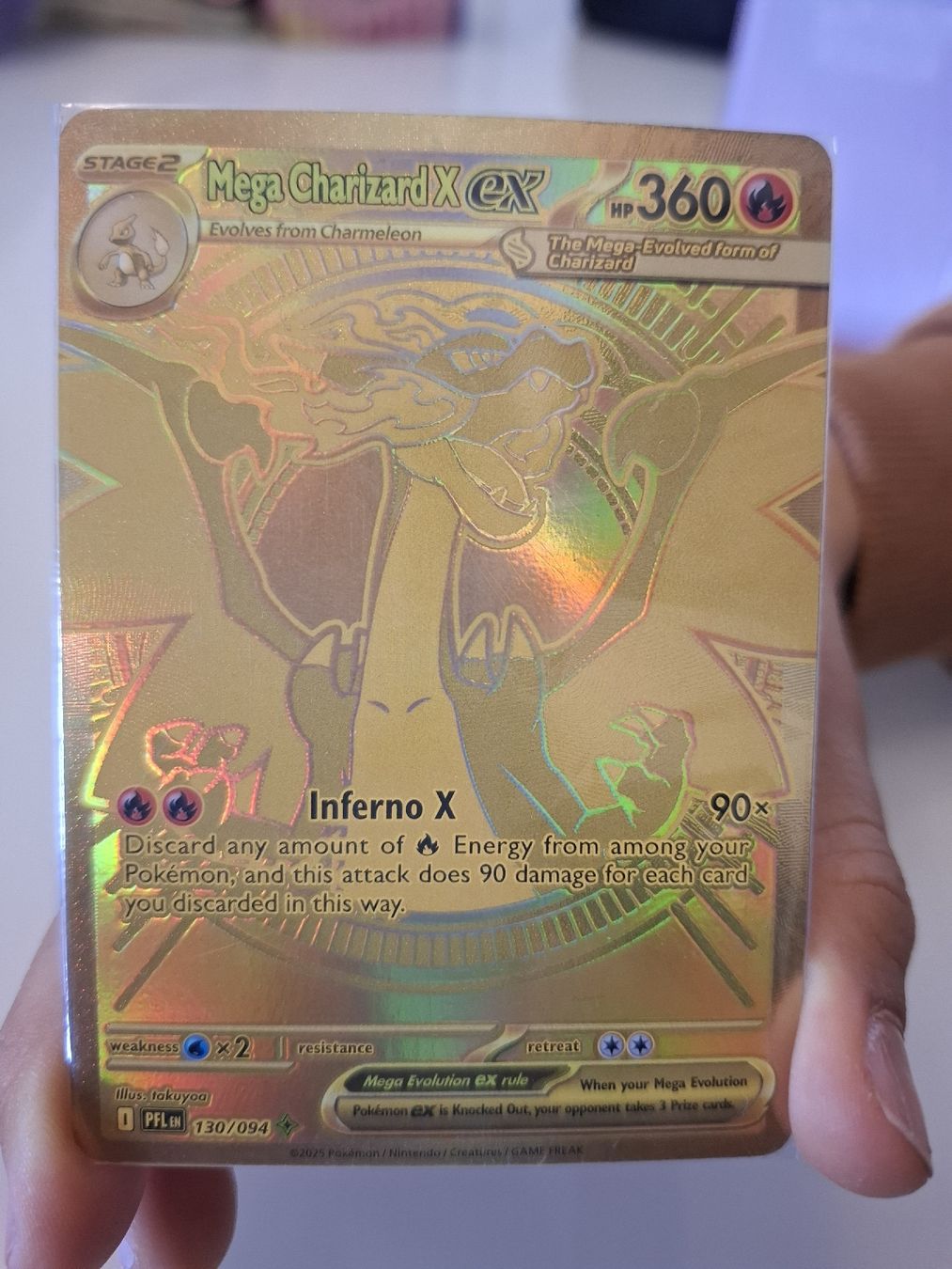 Pokémon Carte collezionabili: Pokemon - Mega Charizard X ex 130/094 – Nuovo (secondo la descrizione) da Zürich venduto da lsplutin 3