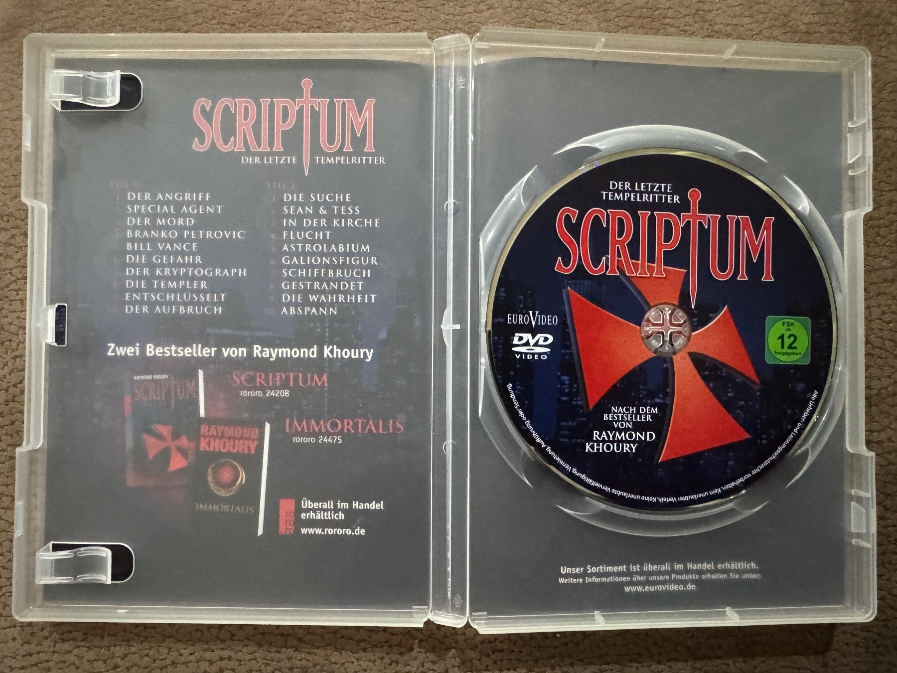 Alle DVDs: Scriptum – Der letzte Tempelritter – Gebraucht aus Dietikon von MuNathy 2