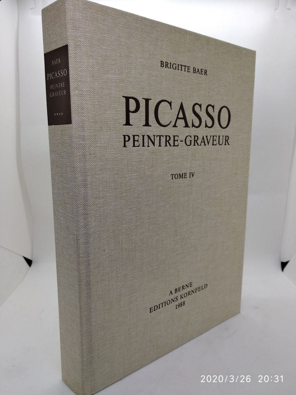 Libri: PABLO PICASSO WERKVERZEICHNIS – Usato da Goldach venduto da Gaip 2