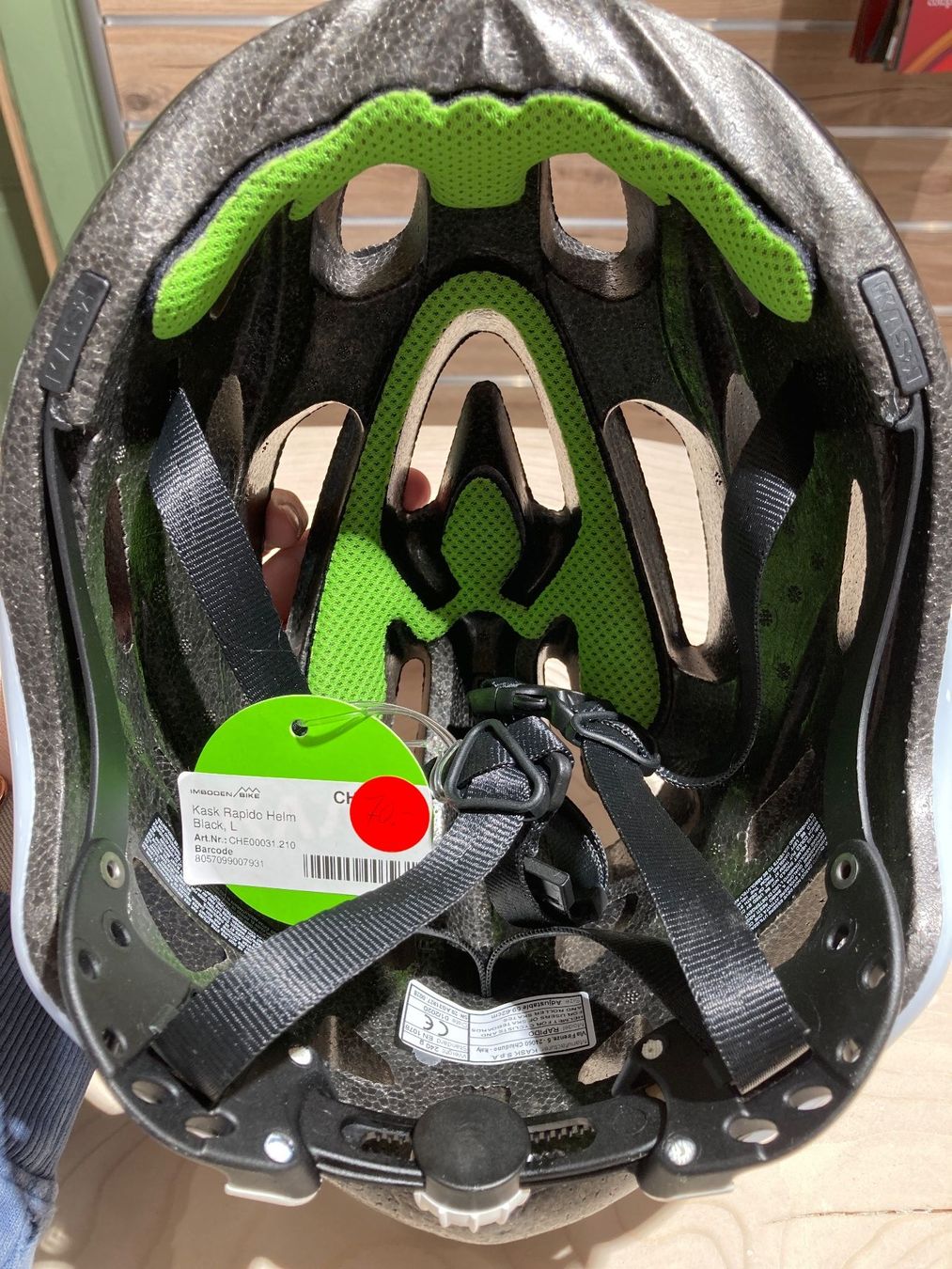 Kask Helme: Kask Rapido Helm Black, Large – Neu (gemäss Beschreibung) aus Lauterbrunnen von Imboden-Bike 3