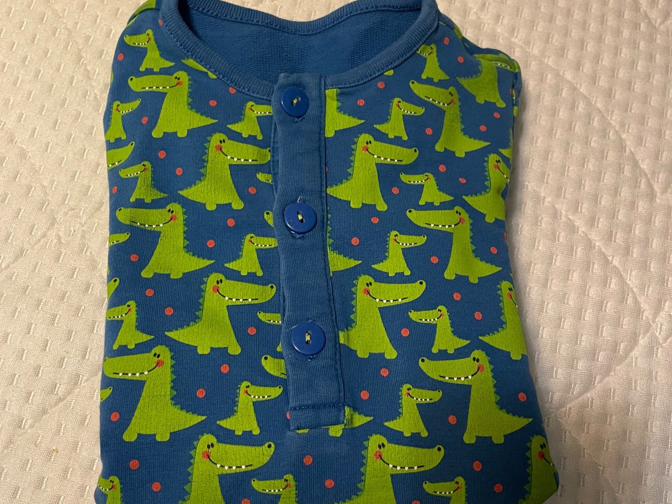 Pigiami: Cooler Krokodil-Pyjama/Overall, Grösse 74/86 – Usato da Bülach venduto da bjoernbenny 3