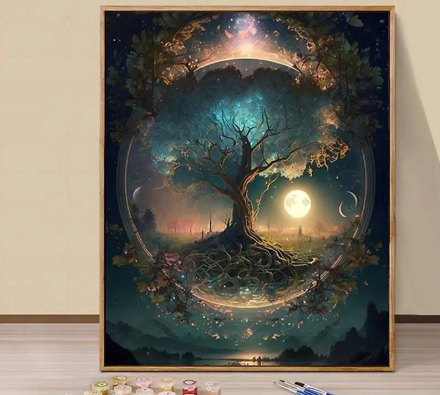 Kit bricolage: Malen nach Zahlen, acryl – Nuovo e nell'imballaggio originale da Arbon venduto da karolina_frank