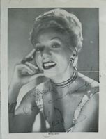 Wanda Osiris (1905-1994) Schauspielerin - Autogramm