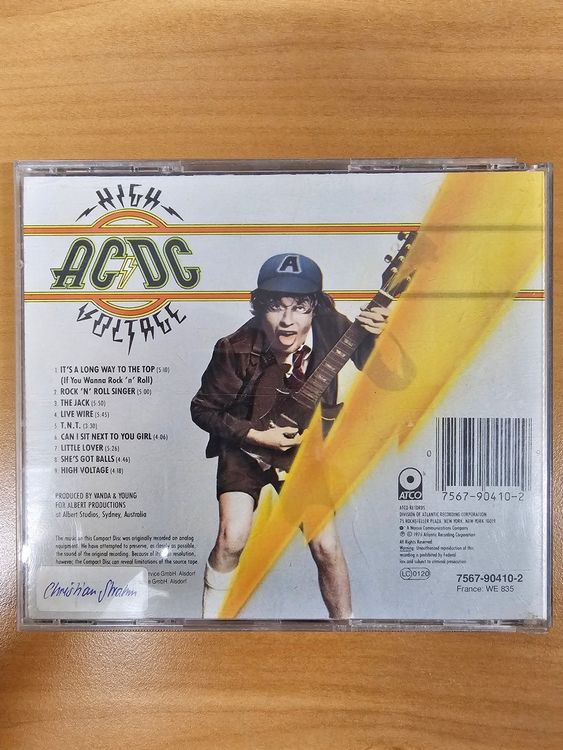 CD - AC/DC – High Voltage (Gebraucht) in Biberist für CHF 3 – mit ...