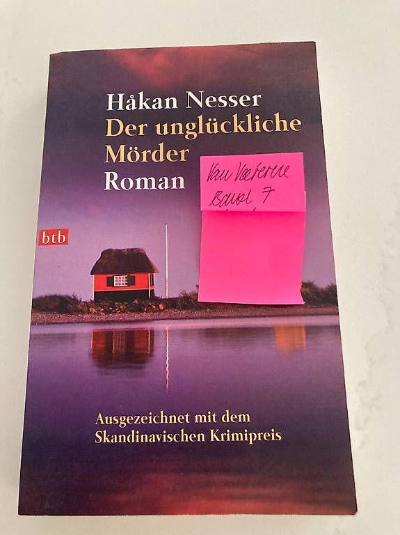 Libri: Hakan Nesser Der unglückliche Mörder – Usato da Oberegg venduto da Modetrend1a