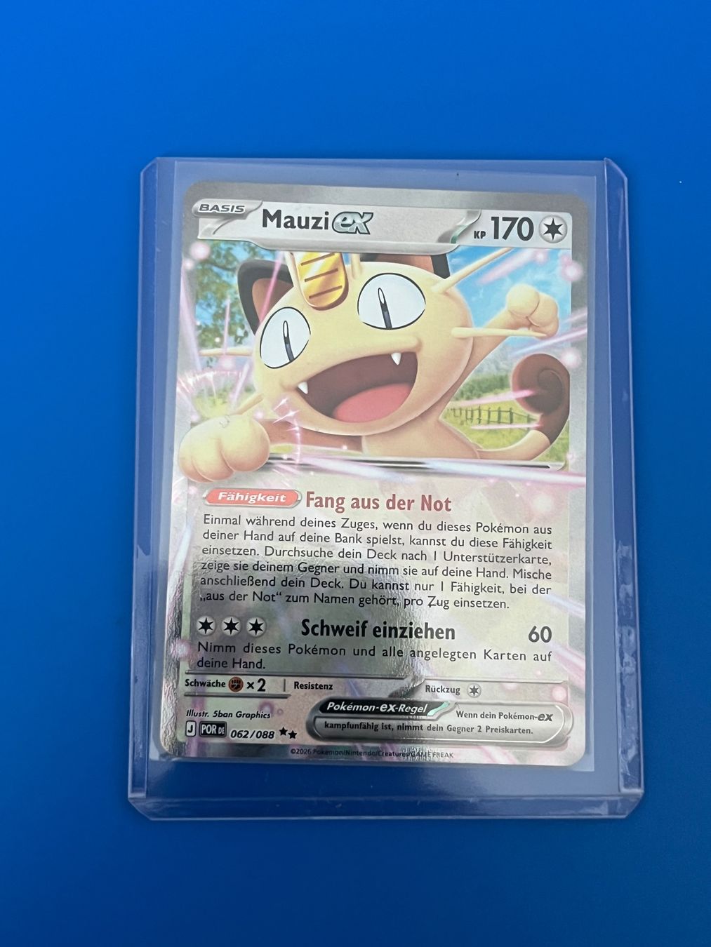 Pokémon Carte collezionabili: Pokémon - Mauzi ex 062/088 – Nuovo (secondo la descrizione) da Sirnach venduto da mar_2bxd
