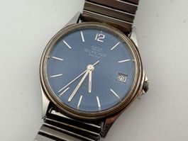 Vintage GLYCINE Herrenuhr läuft / montre pour homme