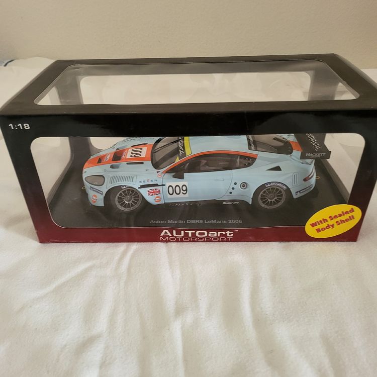 Aston Martin DBR9 Le Mans 24H 2007 - Solido 1/18 (occasion)