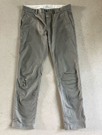 Herren Hose CLOSED CLIFTON SLIM Grösse 34 grau 
