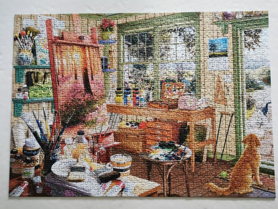 Ravensburger Puzzles: Ravensburger Puzzle 1'000 Teile – D'occasion à Birsfelden par Dsternschnuppe 1