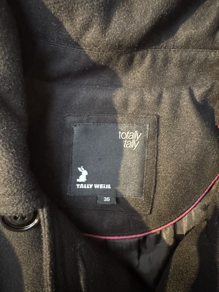 Tally Weijl Cappotti: Manteau noir caban 36 – Nuovo e nell'imballaggio originale da Porrentruy venduto da fee_24 1