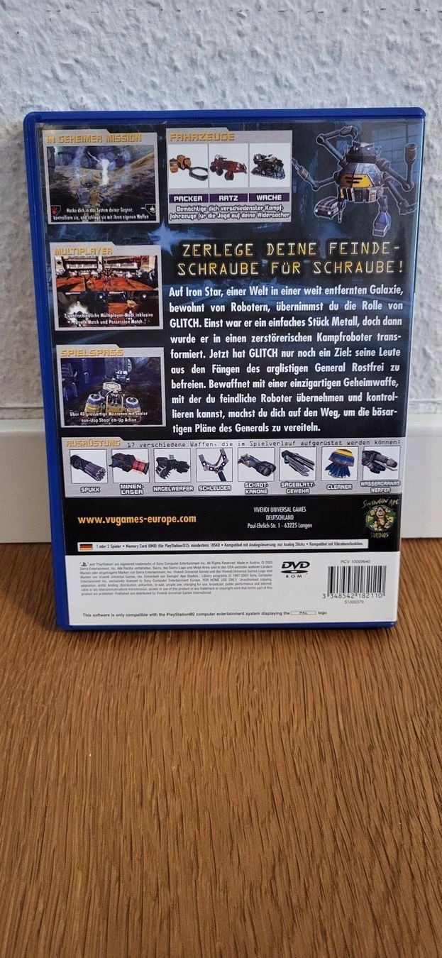 Sony Giochi: PS2 - Metal Arms Glitch in the System – Usato da Münsingen venduto da DigitaleSpielecke 1