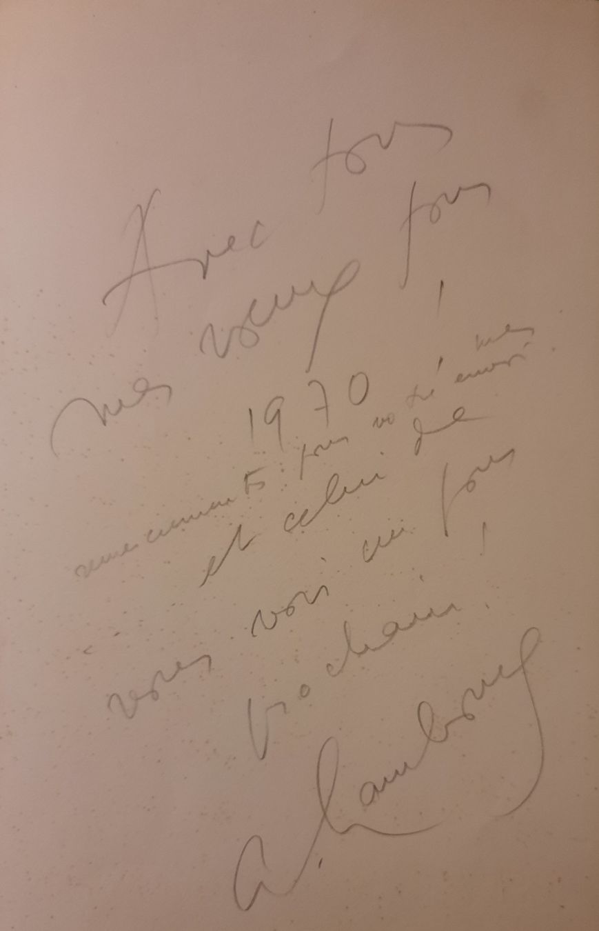 Grafica & Litografie: ANDRÉ  HAMBOURG  1909 - 1990 – Usato da Genève venduto da Enigme8 1