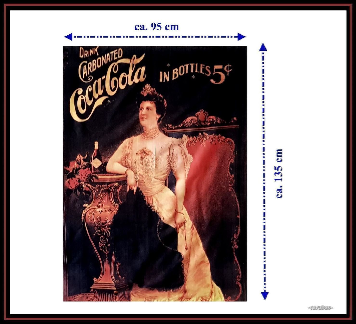 Bandiere: Fahne *Coca Cola* – Nuovo (secondo la descrizione) da Winterthur venduto da -carabao- 1