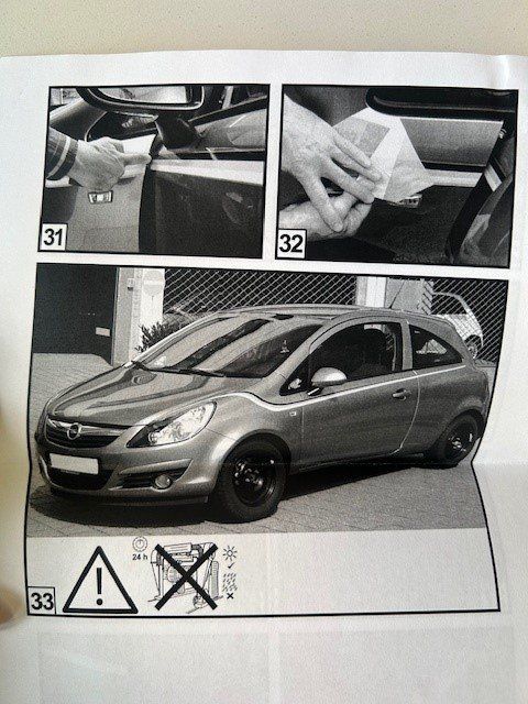 Tutte le decorazioni: Opel Corsa D Schweizer Flagge Dekor-Kit – Nuovo e nell'imballaggio originale da Niedergösgen venduto da Marti019 4