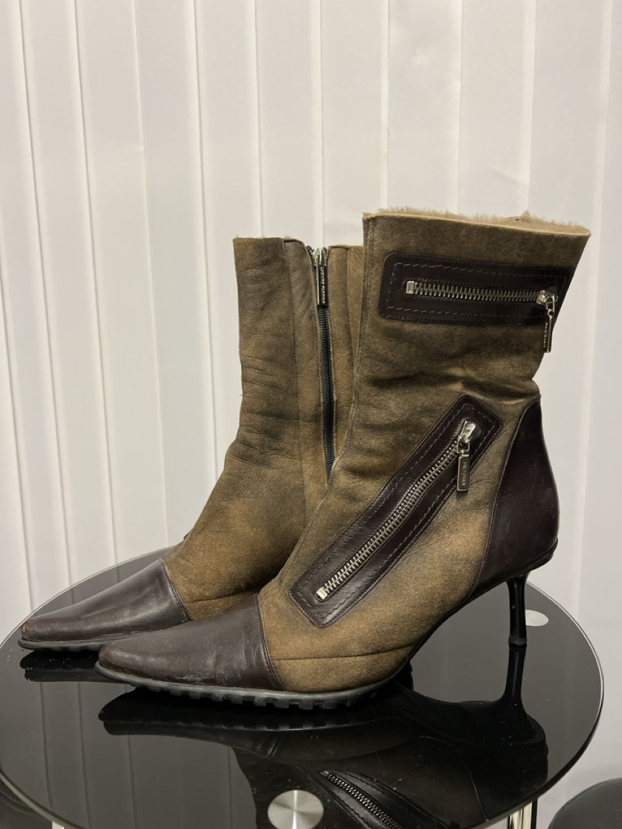 Scarpe da donna: Stilvolle Stiefel aus echtem Lammleder, Grösse 39. – Usato da Zürich venduto da Kos12345 2
