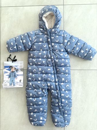 Warmer Winteroverall, Schneeanzug Winteranzug Gr 98-104. NEU