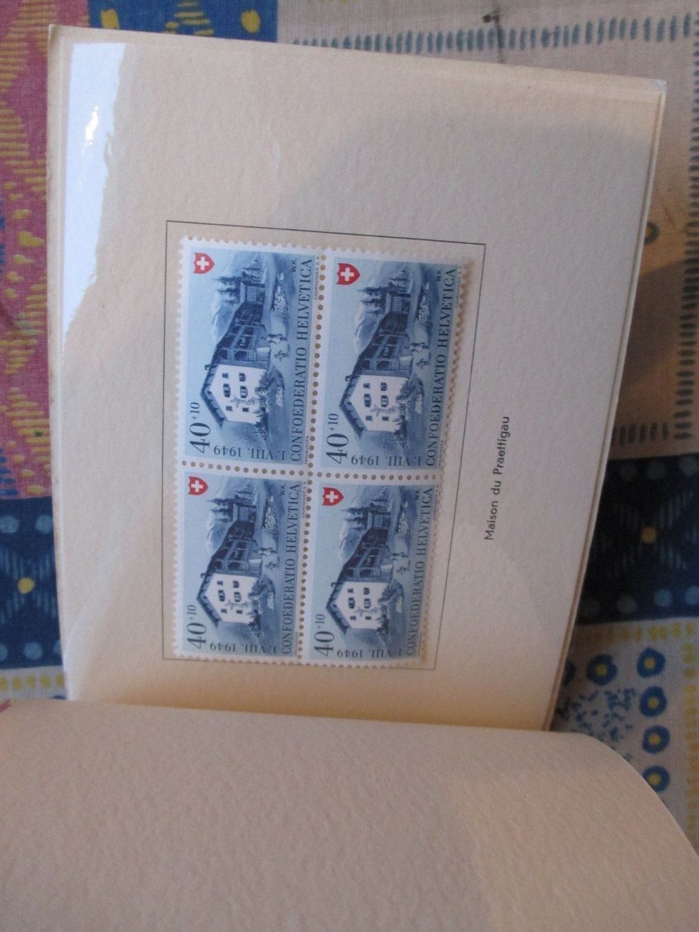 Tutti i francobolli: Seltenes Geschenksheft von 1949 – Usato da Bibern SH venduto da Heinibuehrer 4