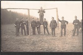 #Militär , Echtfoto Grenzbesetzung 1914