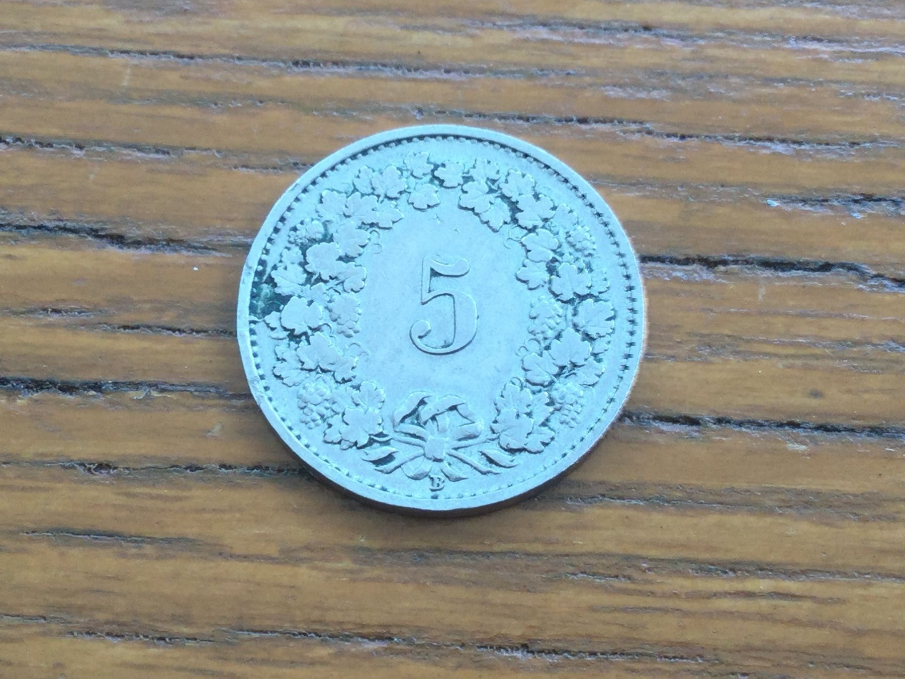Tutti le monete: 5Rp. 1922 – Usato da Riehen venduto da hansi999 1