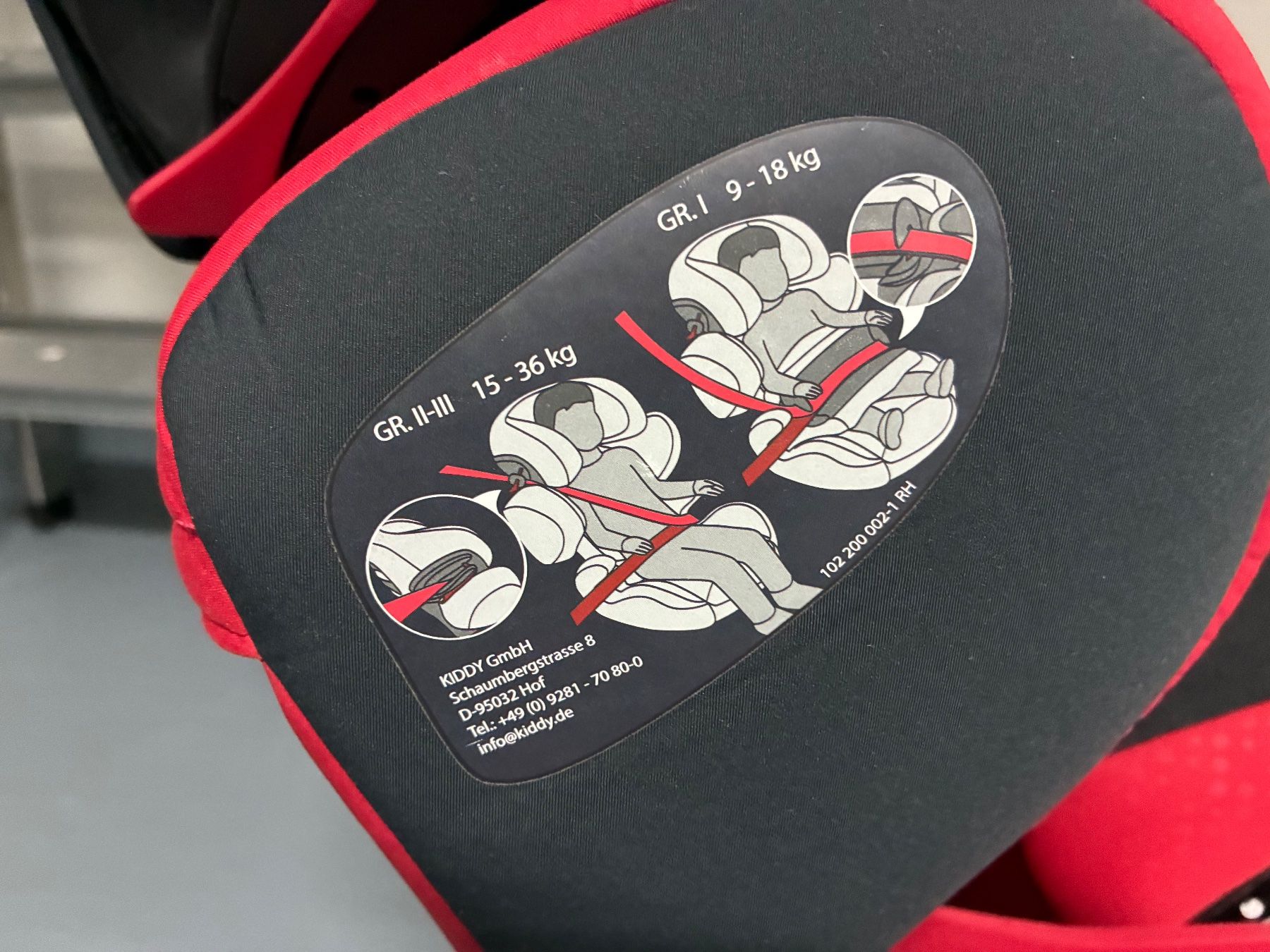 Kiddy Seggiolini per auto: Autokindersitz 9 bis 36 Kg – Usato da Buch am Irchel venduto da SchoggiStern 1