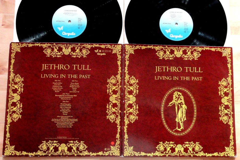 DLP JETHRO TULL living in the past 301270 DE 1972 (Gebraucht) in ...
