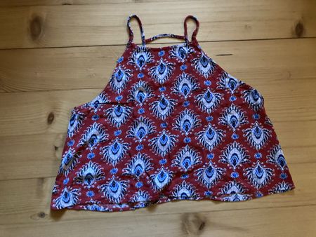 Forever 21 Top mit Muster Grösse S guter Zustand