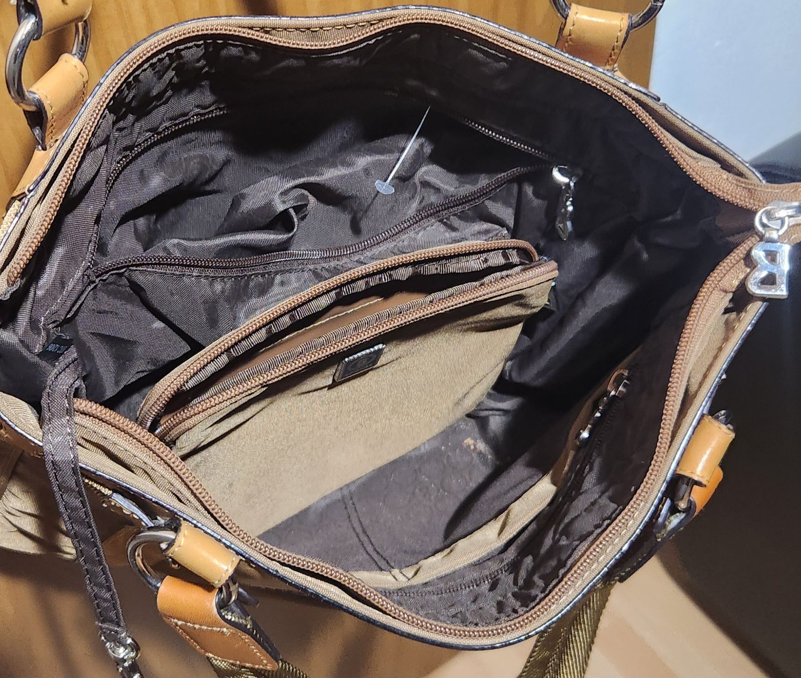 Bogner Taschen für Damen: Sac à main Bogner marron avec pochette – Gebraucht aus Niedergösgen von Eva2410 4