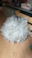 Federlampe, Daunenlampe, weiss