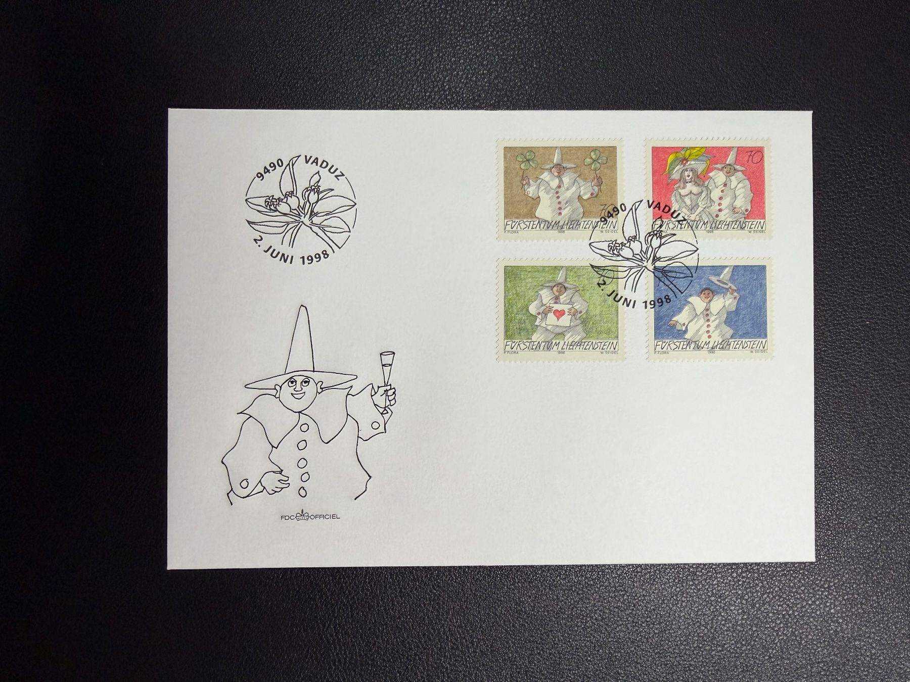 Tous les timbres: Liechtenstein FDC 1998 – D'occasion à oberrüti par jeanmei