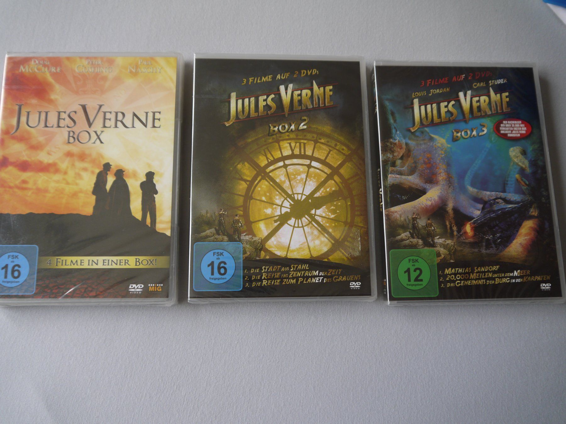Alle DVDs: JULES VERNE - 10 Filme Collection – Neu und originalverpackt aus Hagendorn von Blaf