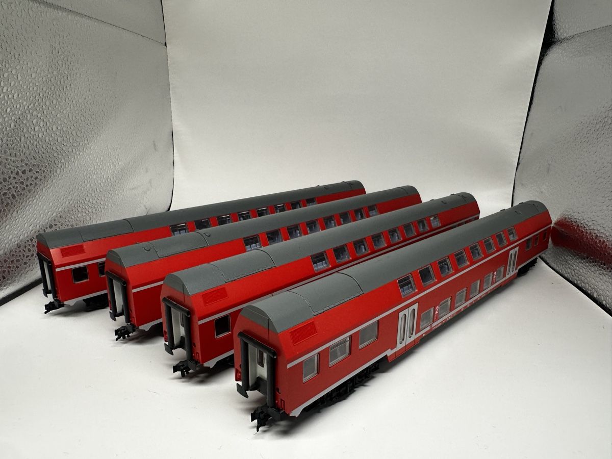 Piko Modellini di ferrovie: Piko 57620 Dosto Wagen 4 Stück – Usato da Wollerau venduto da saymon_eggler