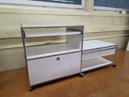 Designer Regal USM Haller in weiss