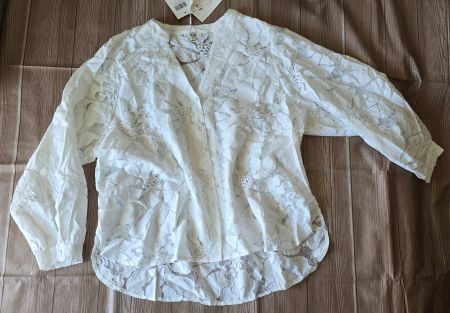 Almé Paris Spitzenbluse - 48/50 - Hemdbluse RAPHY 🔟