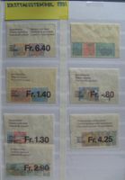 1991 - 1995 Sätze mit Ersttagsstempel